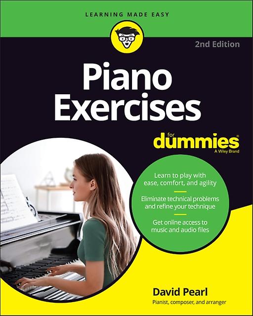 Piano Exercises For Dummies by David Pearl Paperback