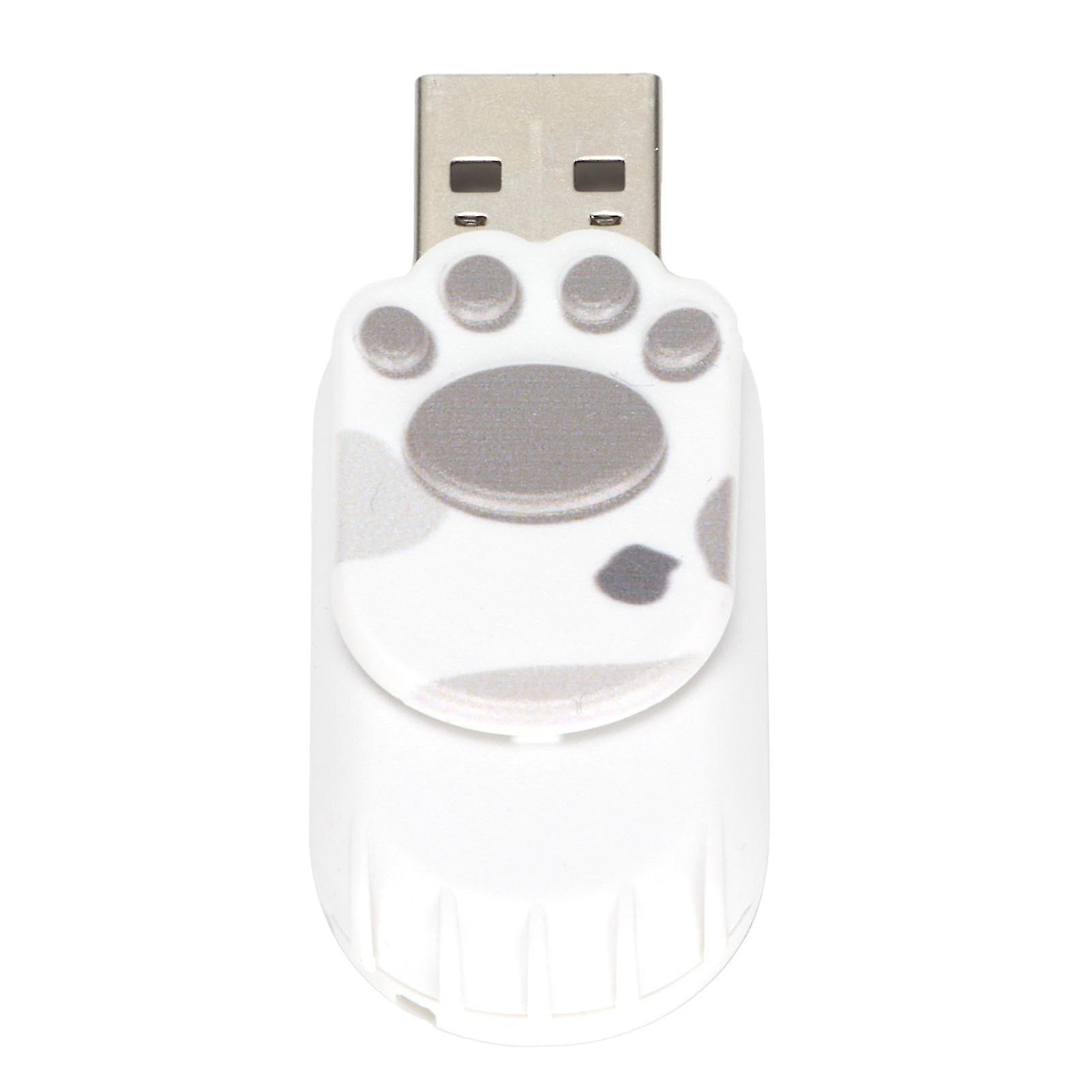 Flash Drive Portable Large Storage Stick Cat Paw Shape U Disk For Computer Laptopgrey 128gb