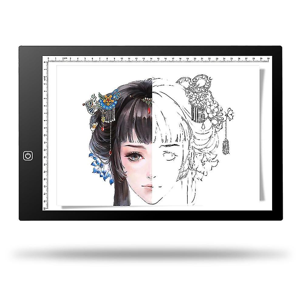 A4 Led Light Table 5mm Super Light Portable Board Professional Drawing Plug In Use