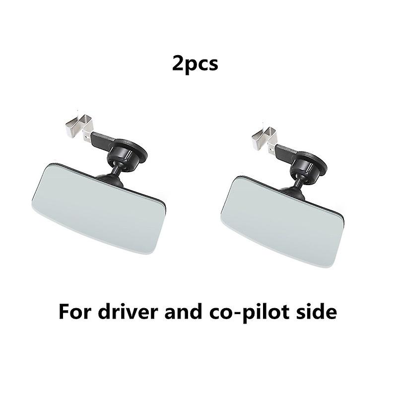 Blind Spot Mirror For Car Hd Convex Mirrow Square 360 Adjustable Wide Angle Car Rear View Side Mirror Parking Auxiliary Mirrors
