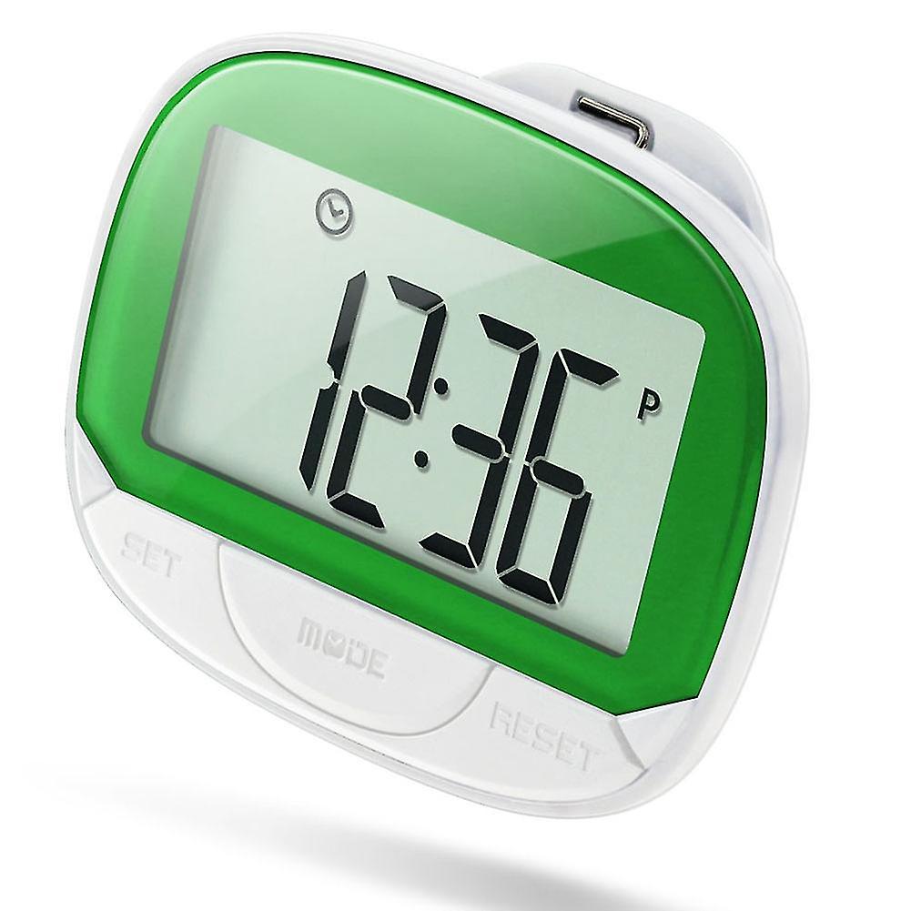 1pcs Pedometer 3d Step Counter For Walking, Portable Step Tracker, Accurate Step Counter With Displ