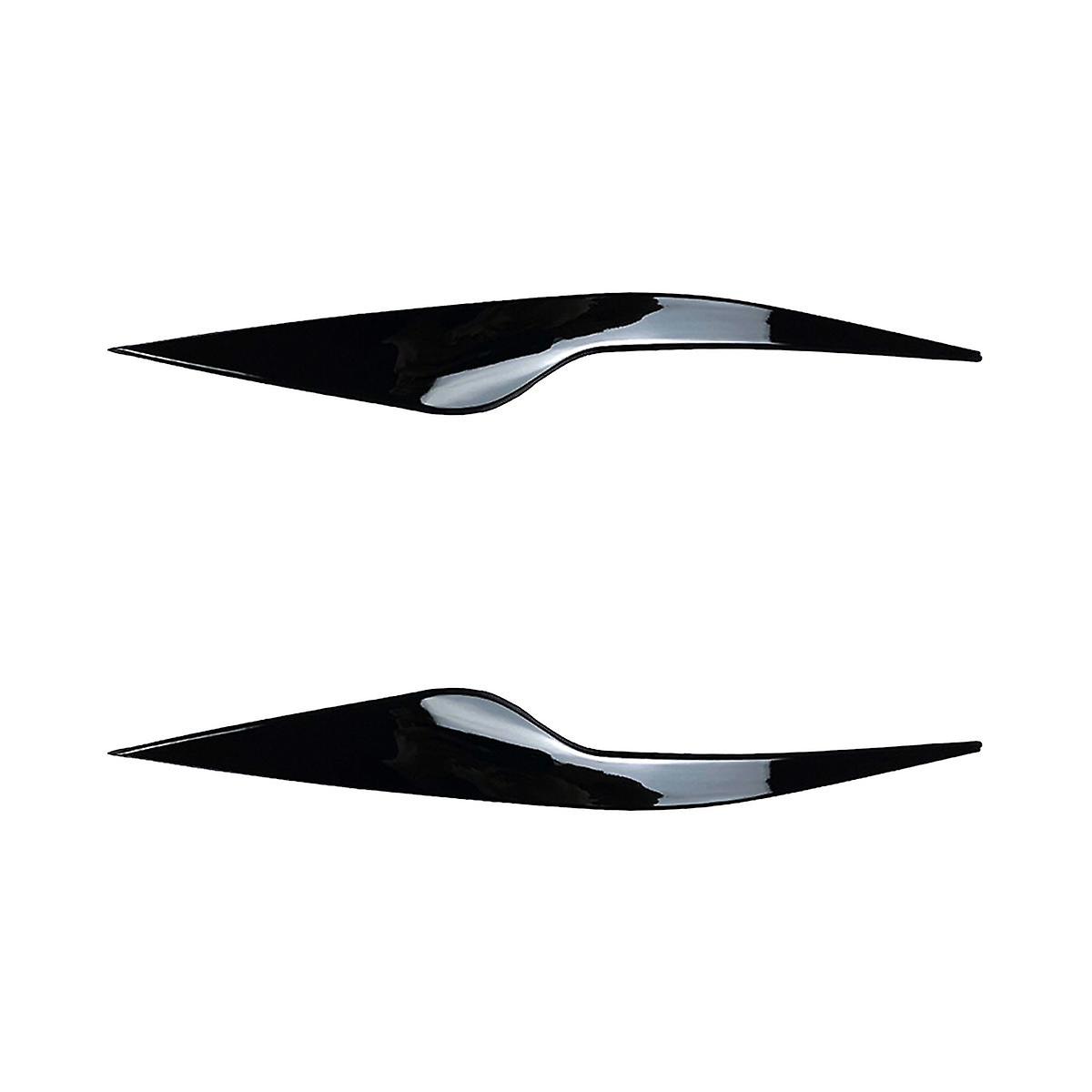 1Pair Headlight Eyebrows Trim Cover for Focus MK2 C307 2008-2011 Head Light Lamp Eyelid Decorative