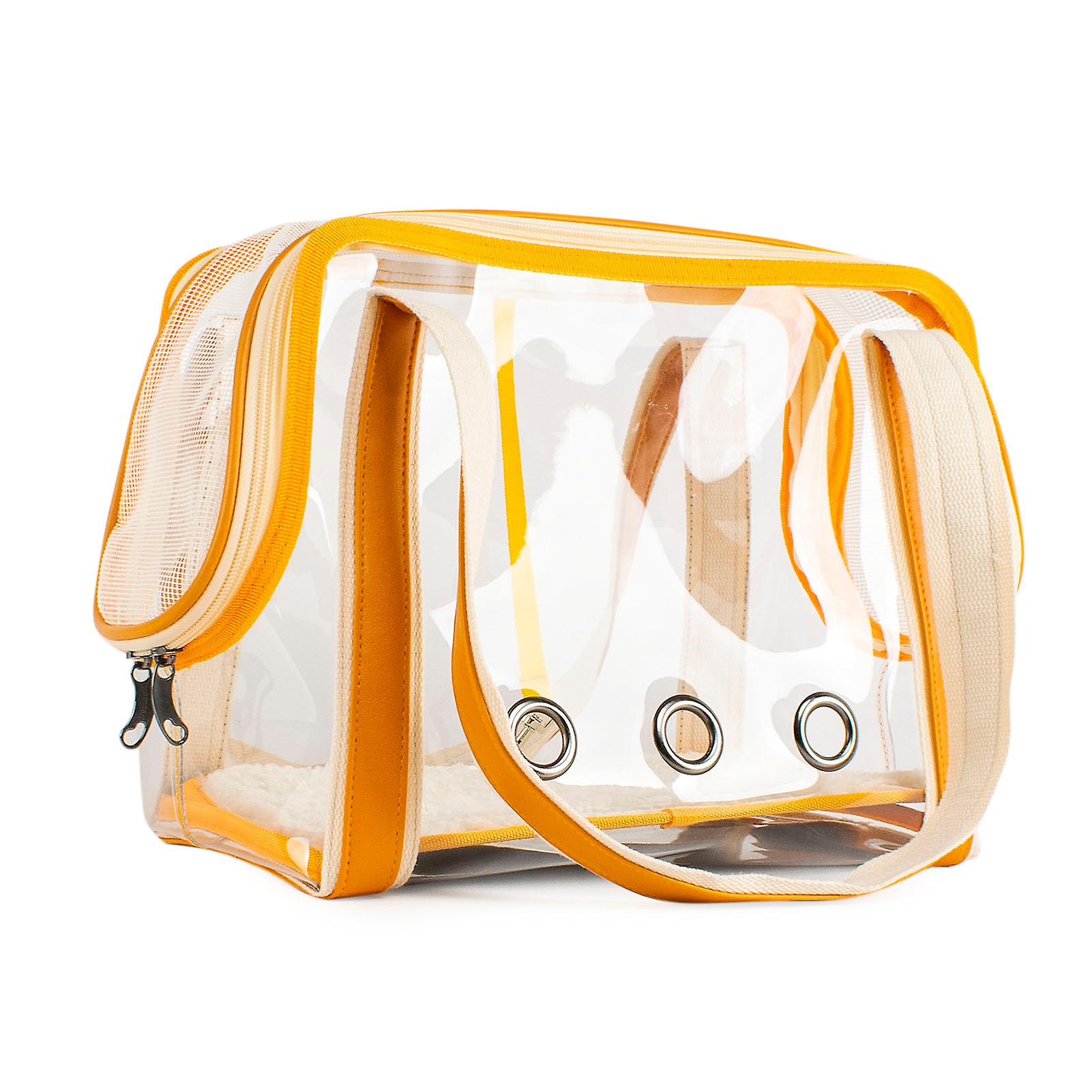 Pet Carrier For Cats Transparent Totes With Mesh Pvc Bags