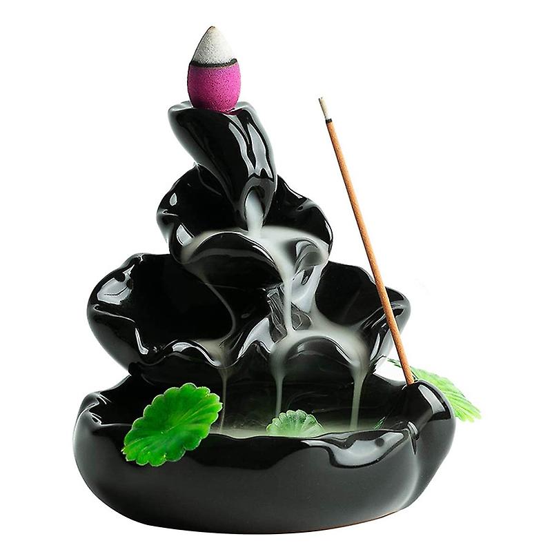 Ceramic Backflow Incense Burner Handmade Crafts Aromatherapy Ornament