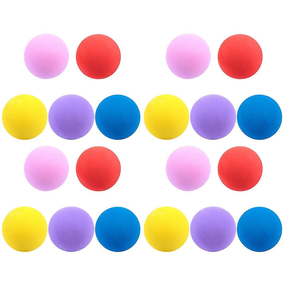 20 Pcs 6cm Practice Balls Ball For Indoor Training And Playing