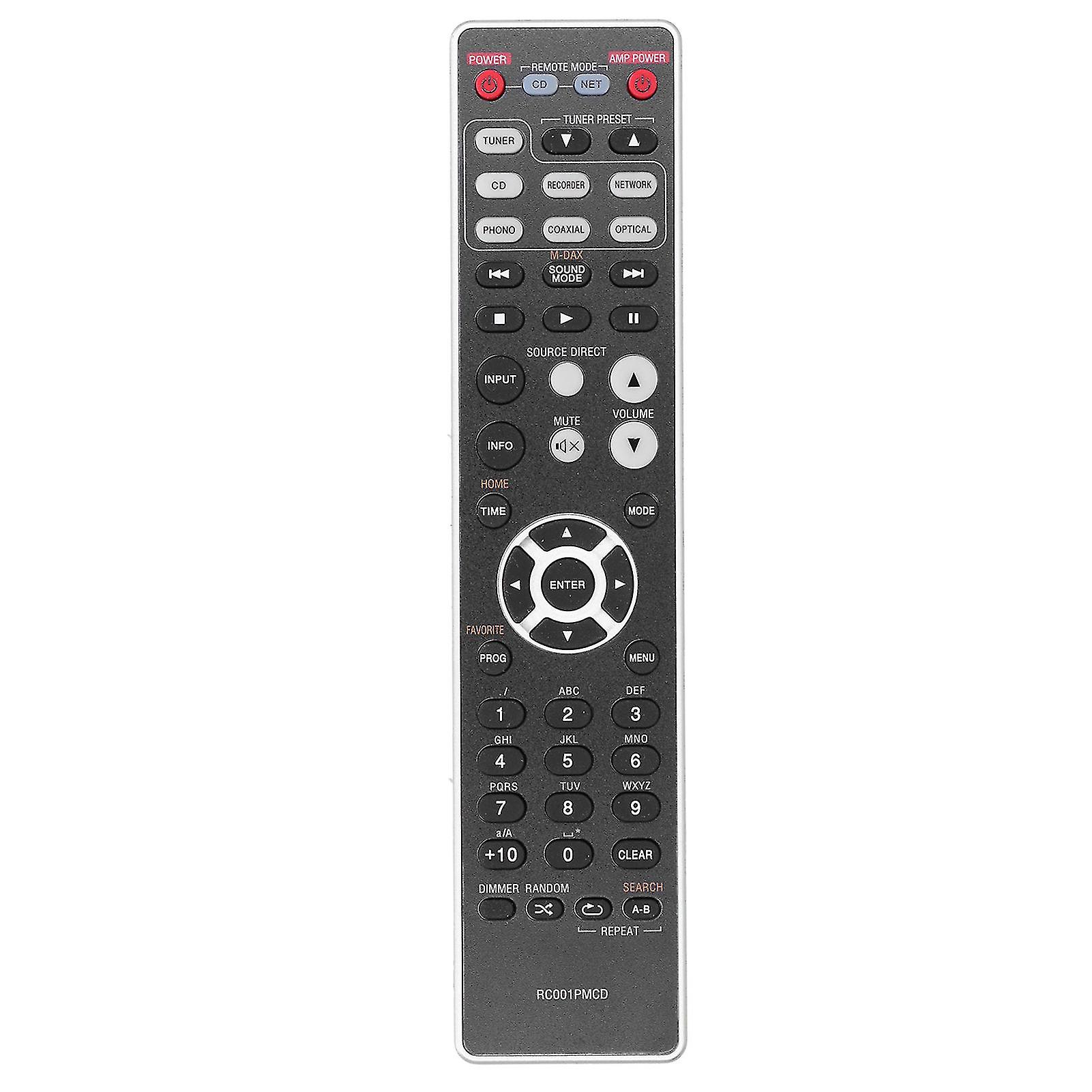 RC001PMCD Universal LCD TV Remote - Compact, High Performance Replacement Controller
