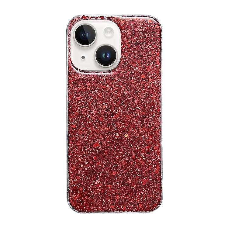 Glitter  Bead Cell Phone Case For iPhone 15