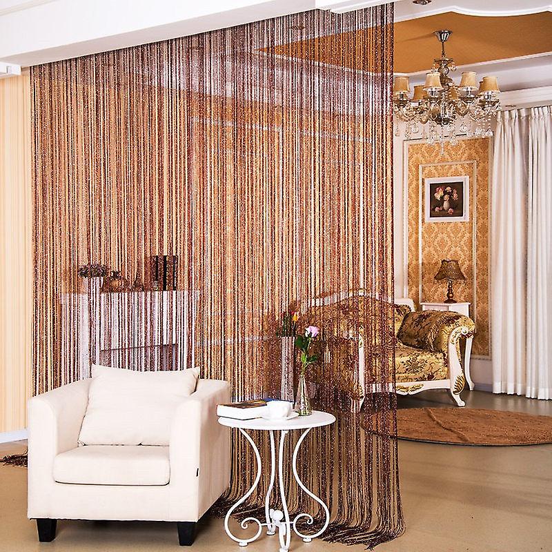 Door Curtain Dilver Thread Curtain Partition Curtain Hanging Curtain Window Screen