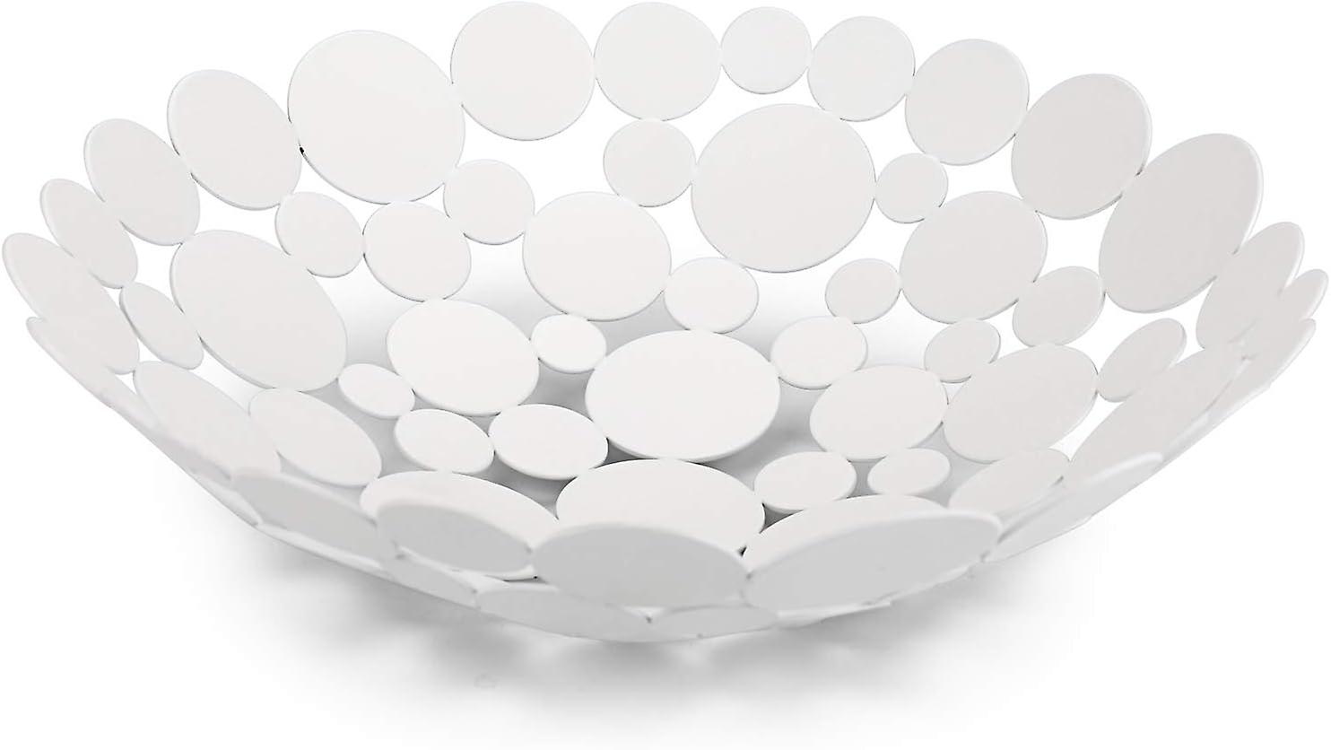 Modern Metal Fruit Basket Fruit Bowl for Kitchen Dining Table Decorative Bread Vegetable Storage Stand Holder 