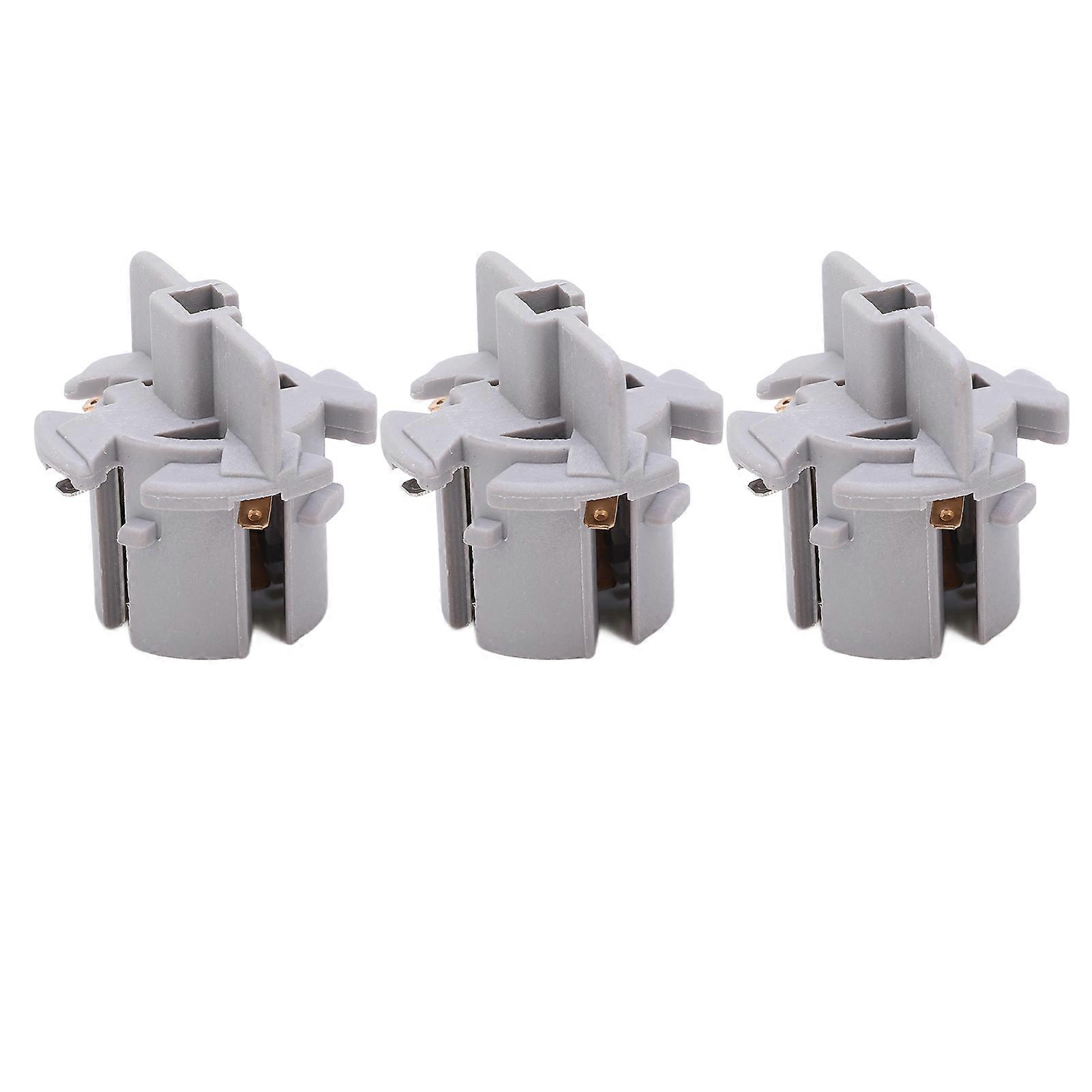 3pcs Tail Light Socket Kit Tail Lamp Socket ABS Plastic Direct Fit Replacement for 4Runner Highlander