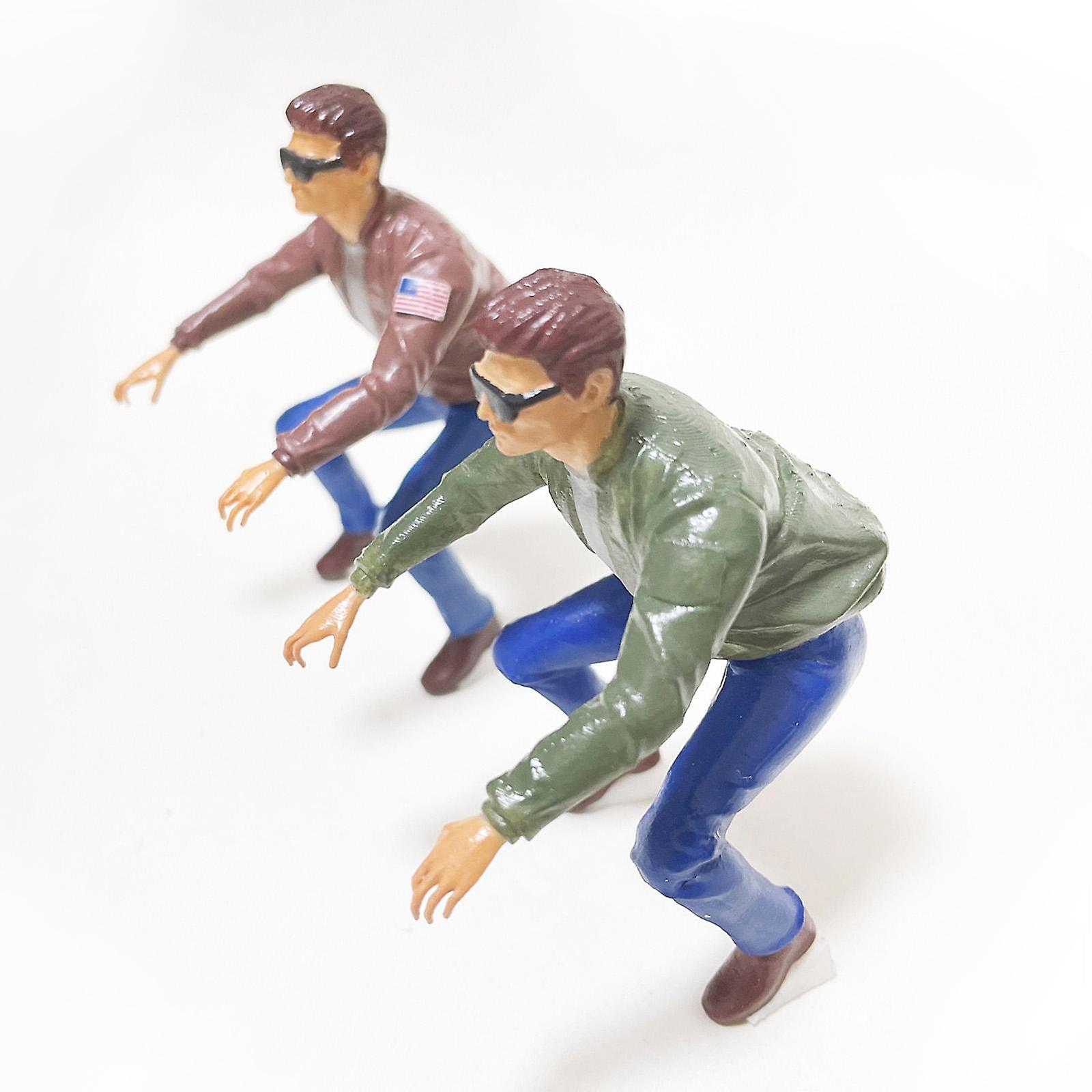 12-Pack G Scale 1/22.5 People Figures – Painted Multi-Color Men & Women For Garden Railway Or Train Layout