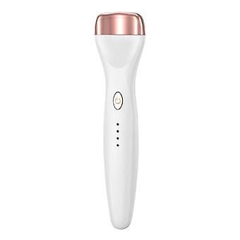 5D Push Beheizte Wimpernzange 3 Modi Elektrische Wimpern Wimperntransplantation Lang anhaltendes Make-up-Tool Hot Viewer, Weiß