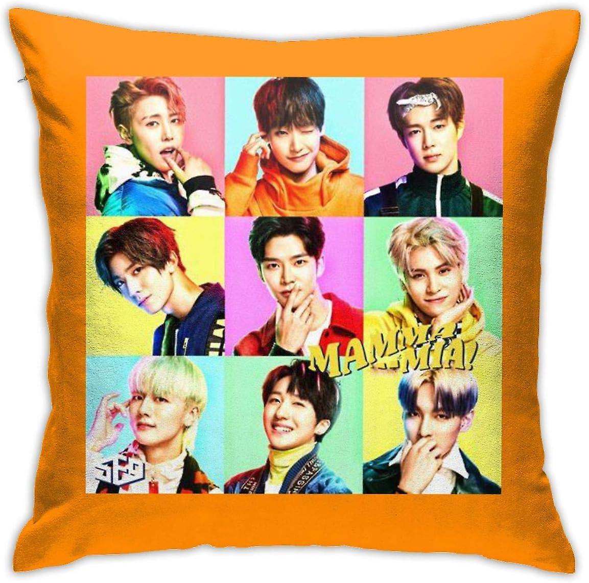 SF9 Merch Pillowcase Multicoloured Generalduty 18inch