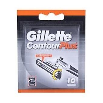 Gillette - Contour Plus - Reserveblader 10.0ks