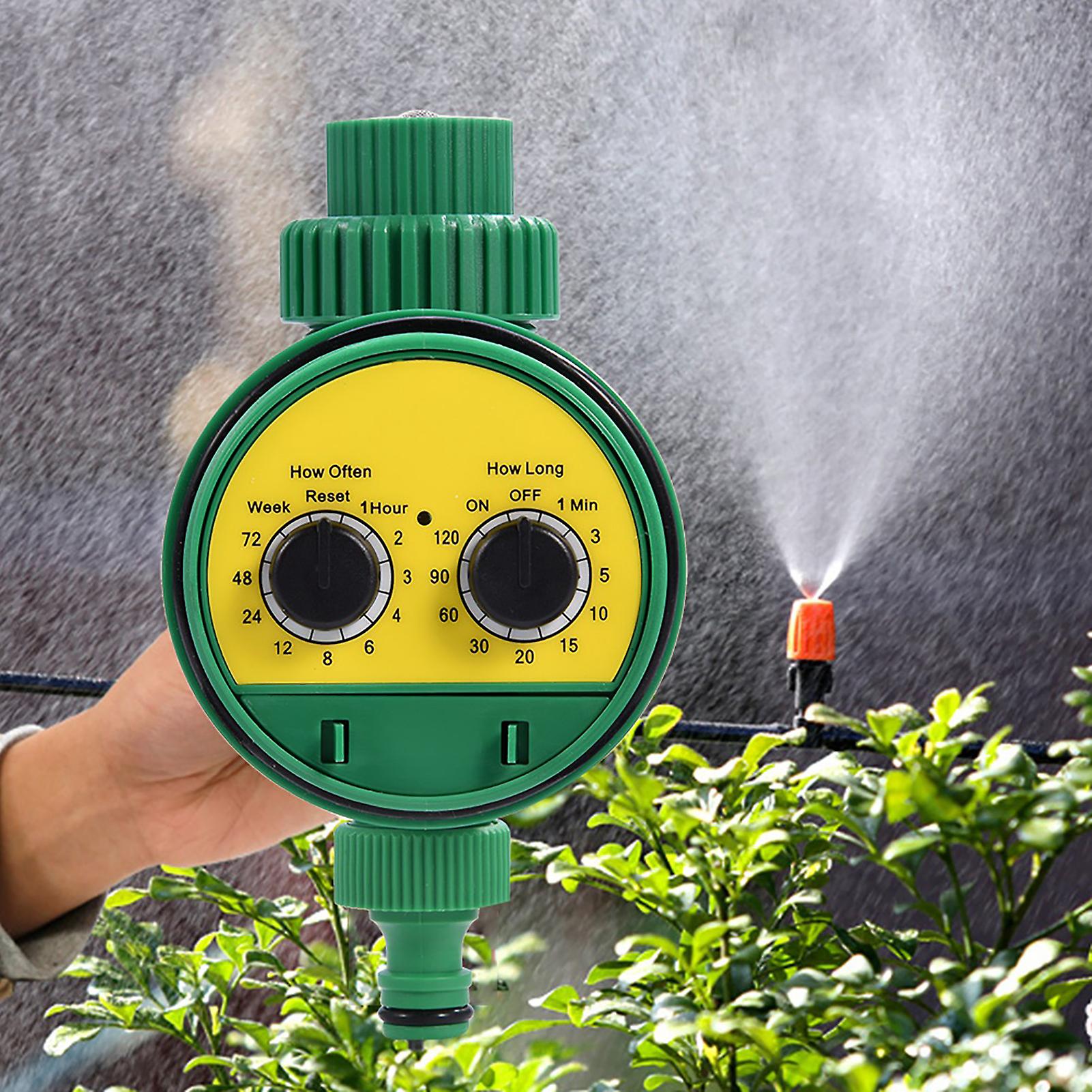 Multi Function Two Dial Automatic Electronic Watering Timer Garden Irrigation Controller
