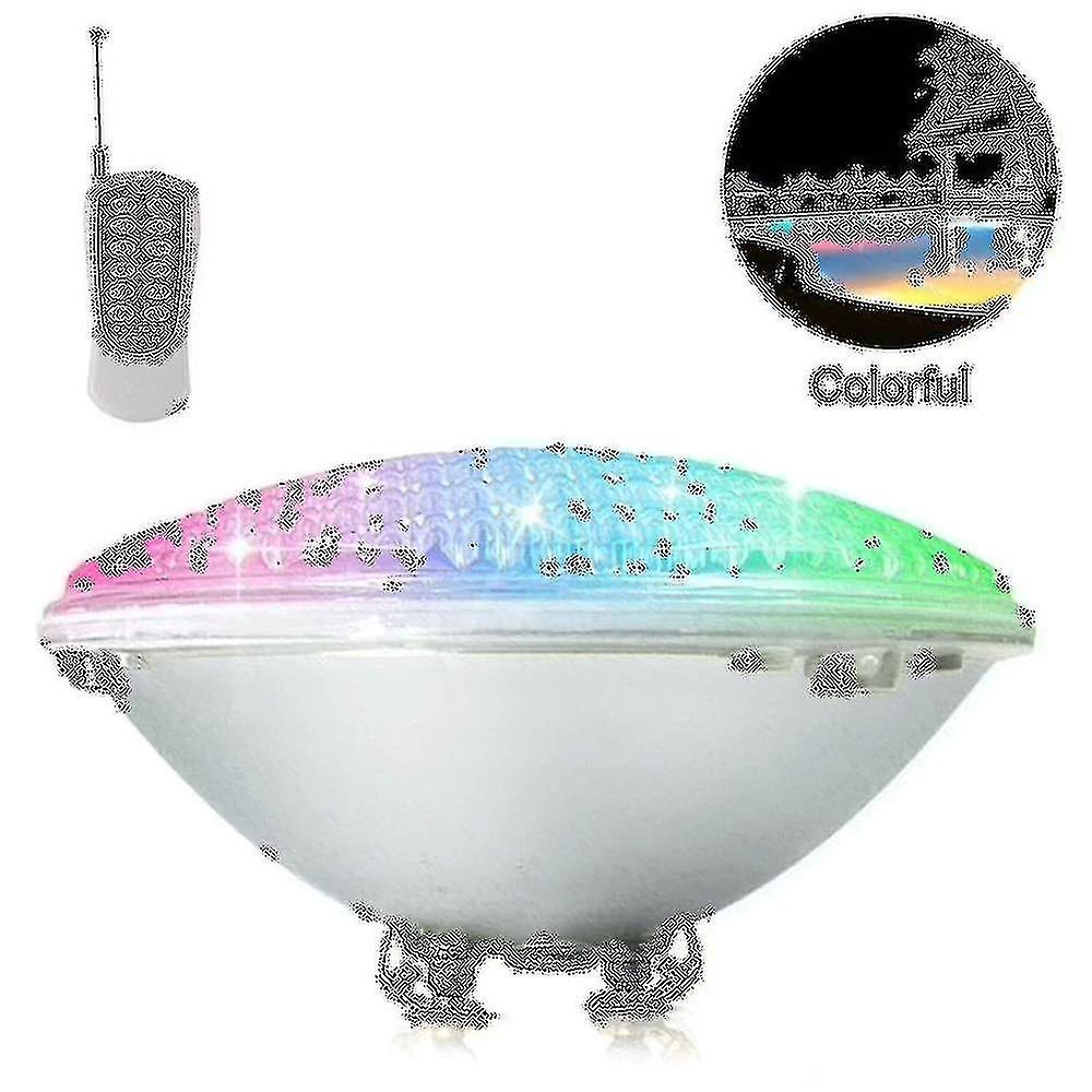 Waterproof Swimming Pool Light Underwater Spotlight With Remote Control Pool Lighting, Ip68