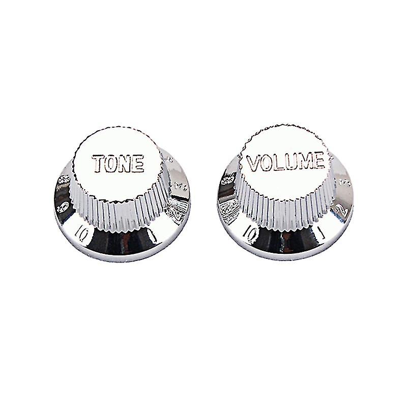 2pc Effect Knobs Durable Top Quality Volume Tone Cap For Guitar Accessories Bass