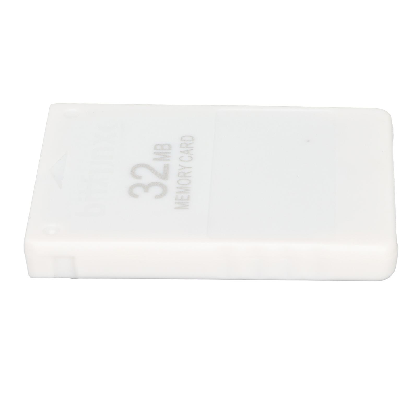 32MB Game Memory Card External High Speed Plug and Play Game Console Data Card for PS2