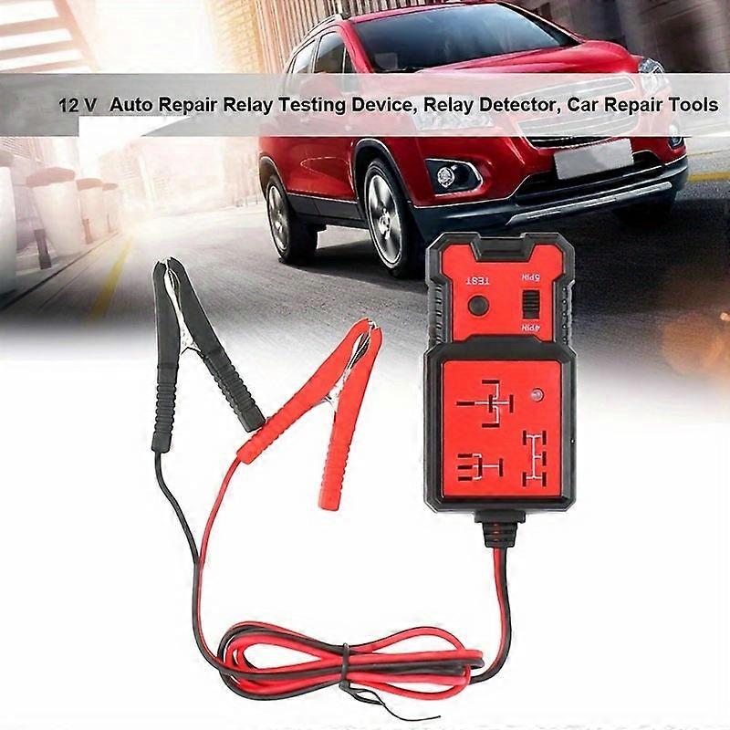 Upgrade Your DIY Car Maintenance: 12V/24V Automotive Relay Tester Tool