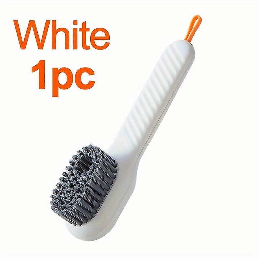 Multi-Functional Press-Type Shoe Brush with Liquid - Efficient Cleaning, Durable Plastic Material, Easy to Use - Perfect for Sneaker Heads and Shoe En