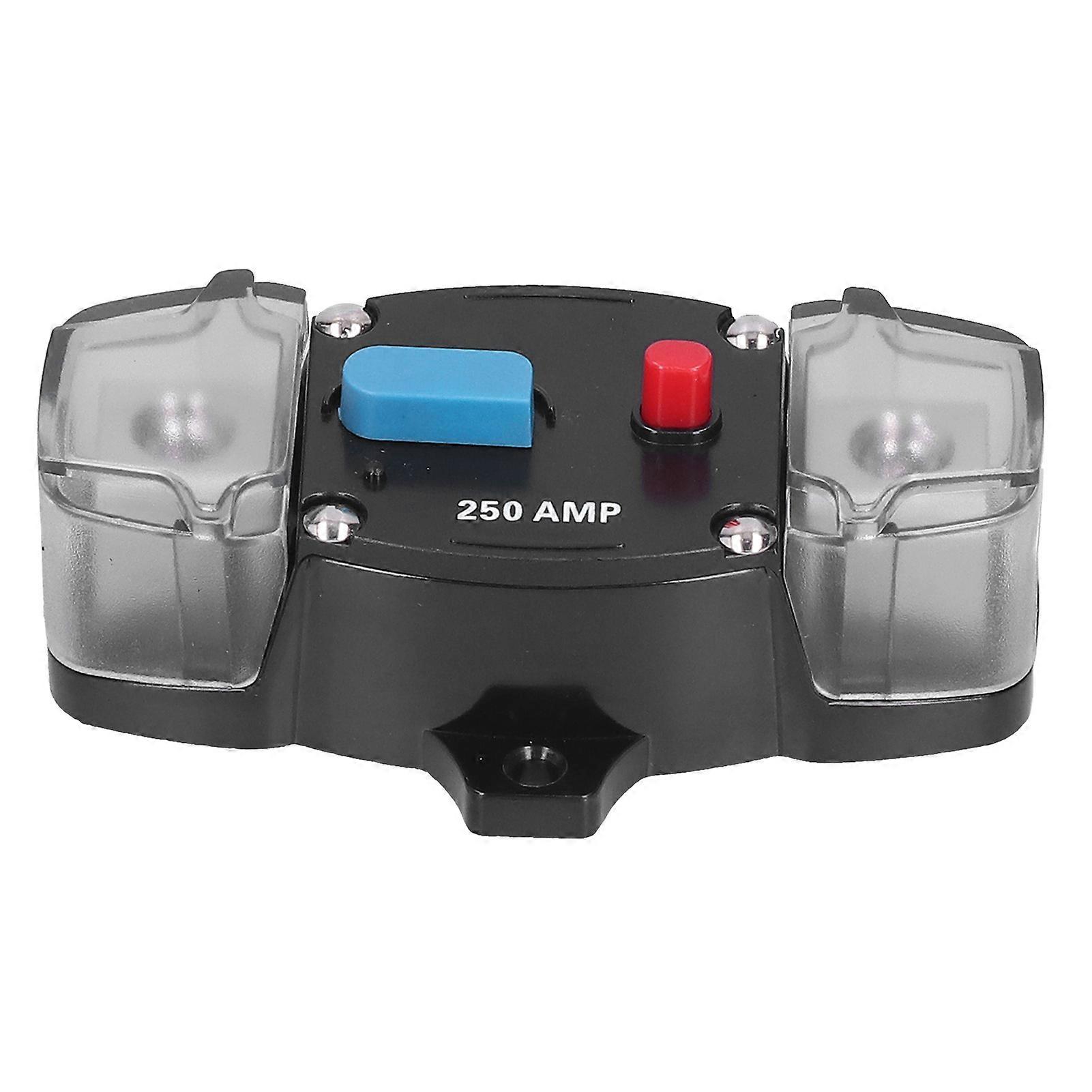 250A Automatic Circuit Breaker Fuse Reset Overload Protection for RV Car Boats Audio Video System