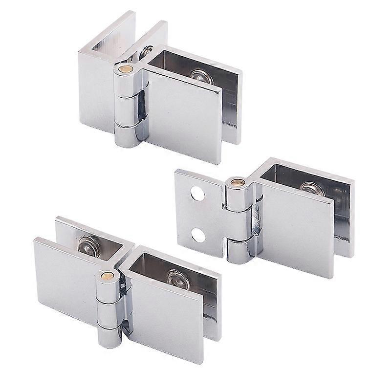 4 قطع الزجاج الباب المفصلي كليب، مفصلة للمطبخ مجلس الوزراء الباب الزجاجي، عرض، دش، الفولاذ المقاوم للصدأ قوس لخزانة الباب فتح زاوية