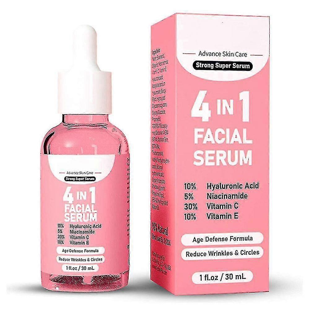 4 في 1 الوجه مكافحة الشيخوخة تبييض مكافحة حب الشباب مصل نياسيناميد فيتامين C فيتامين Tw