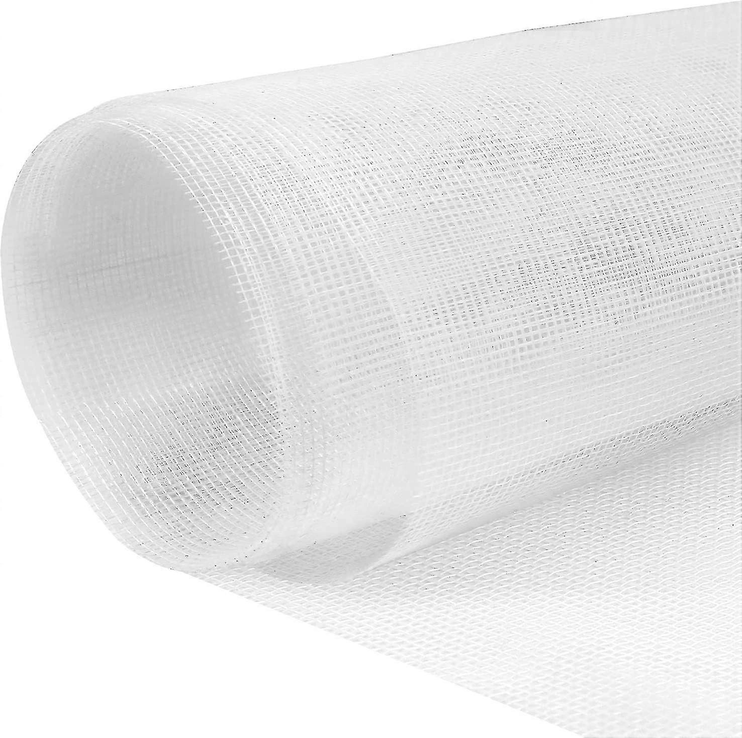 300x120cm Window Mosquito Net, Adjustable Window Mosquito Net Roll, White Fiberglass Net Durable Fireproofing, Mosquito Netting Anti-flies Insects