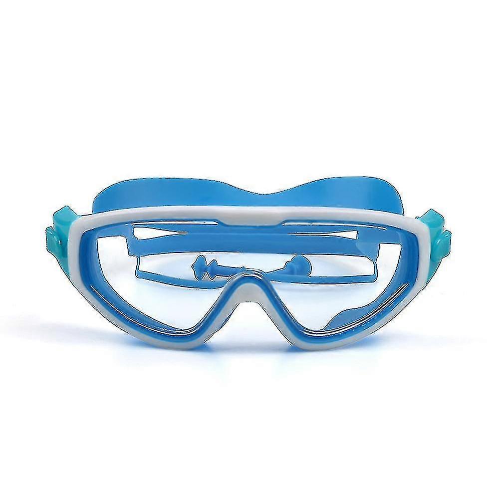 Barn Simglasögon Flickor Pojkar Simglasögon Vattentät Dykmask Anti Fog UV-skydd Okrossbar Inga läckande simglasögon Barn Simmask - B