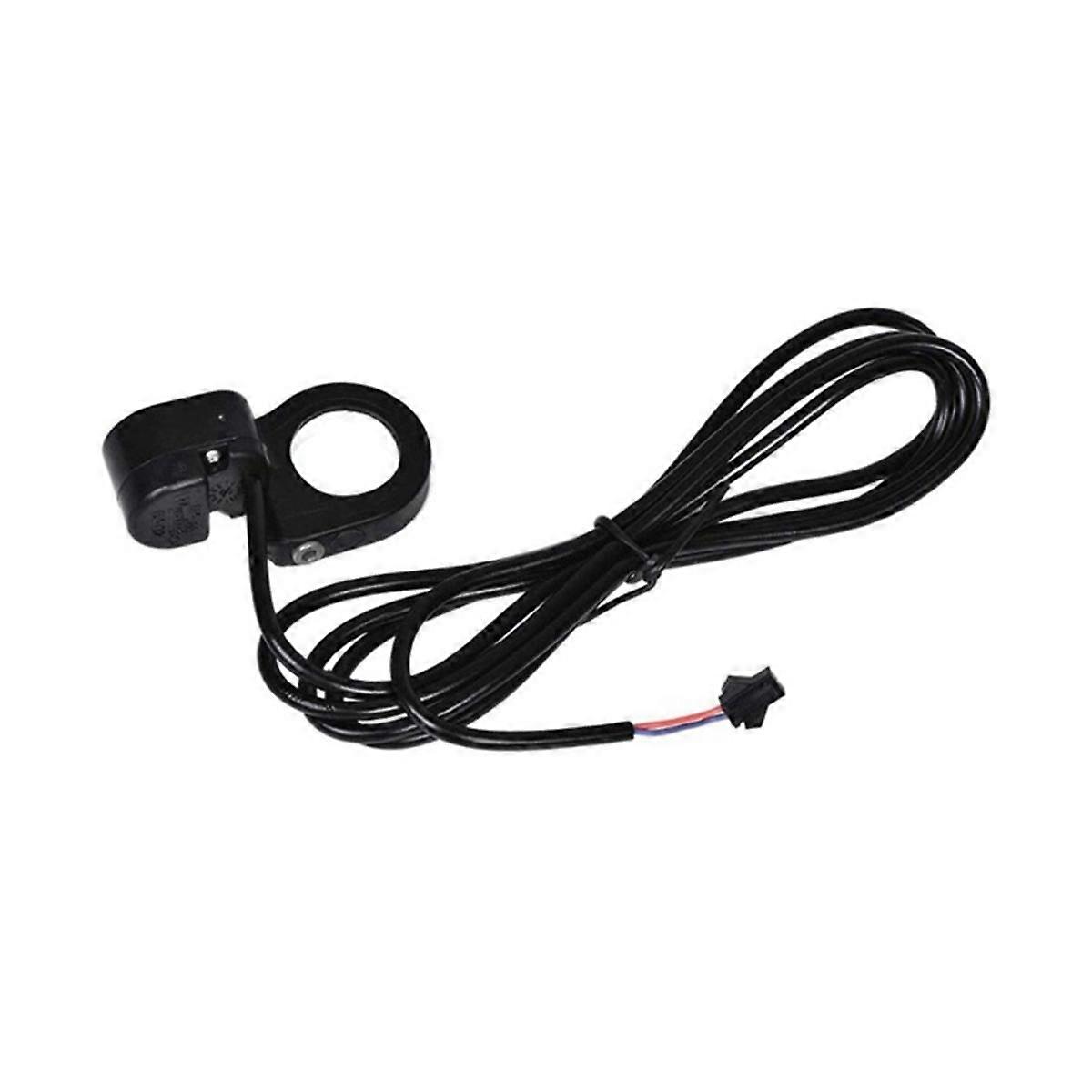 Electric Bicycle Horn Switch Button Scooter Horn Signal Switch Button Cable Length: About 150cm