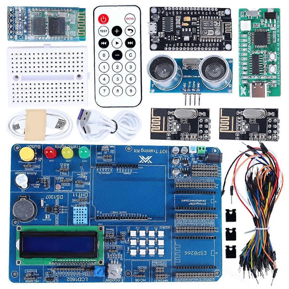 Profesjonelt IOT-sett for automatisering av programmeringssett Elektroniske prosjektsett for nybegynnere å bygge sett