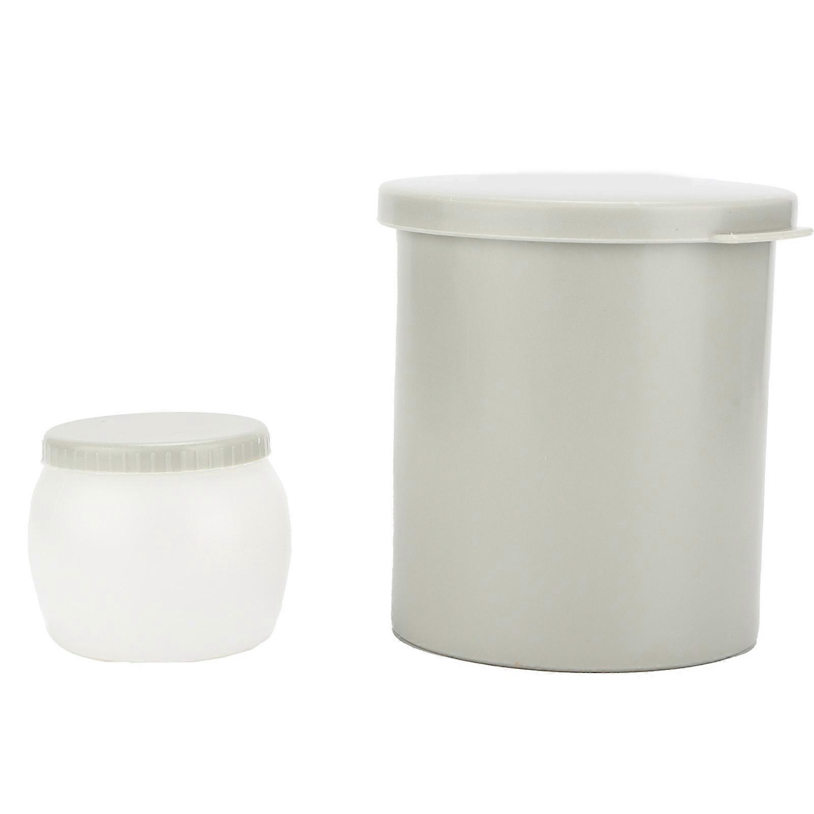 فرشاة دلو الغسيل المواد البلاستيكية من السهل حمل توريد الطلاء مع علبة زيت مشبك مزدوج لرسام طالب الفن