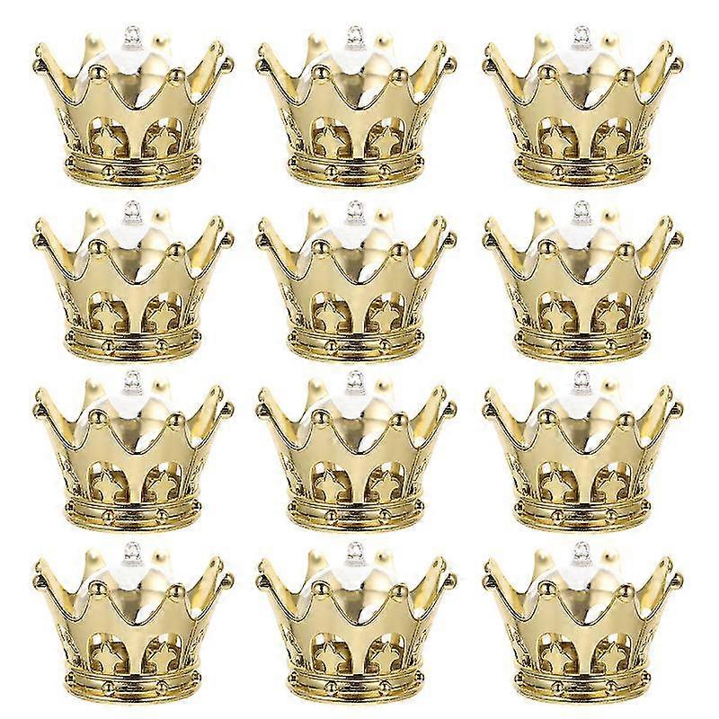 1 set 12 pcs hollow crown wedding candy boxes candy storage boxes packing cases