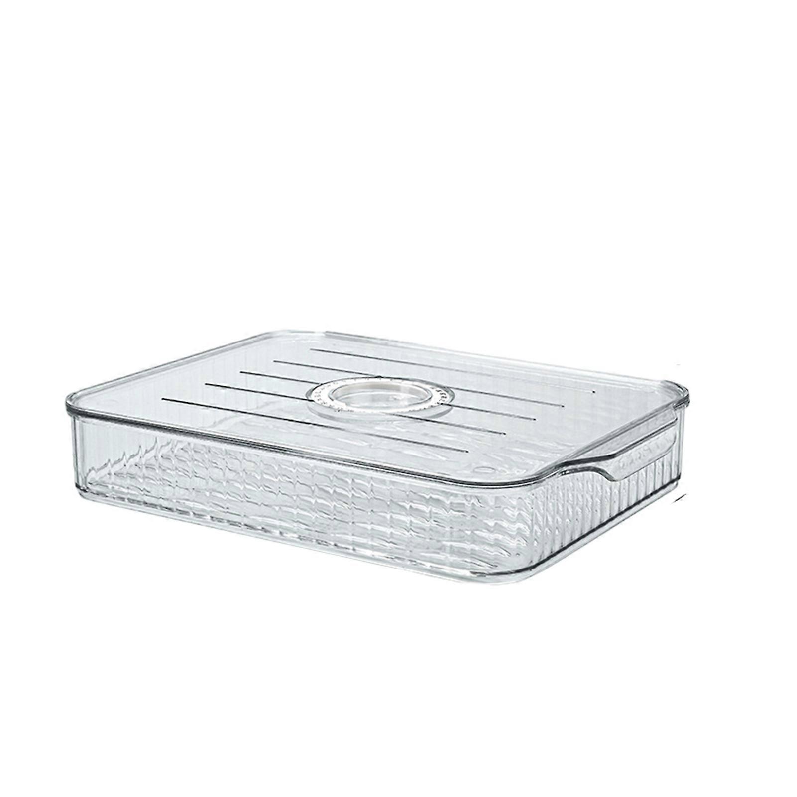 Household Timing Dumpling Box Large Capacity Food Fresh-keeping Box for Kitchen