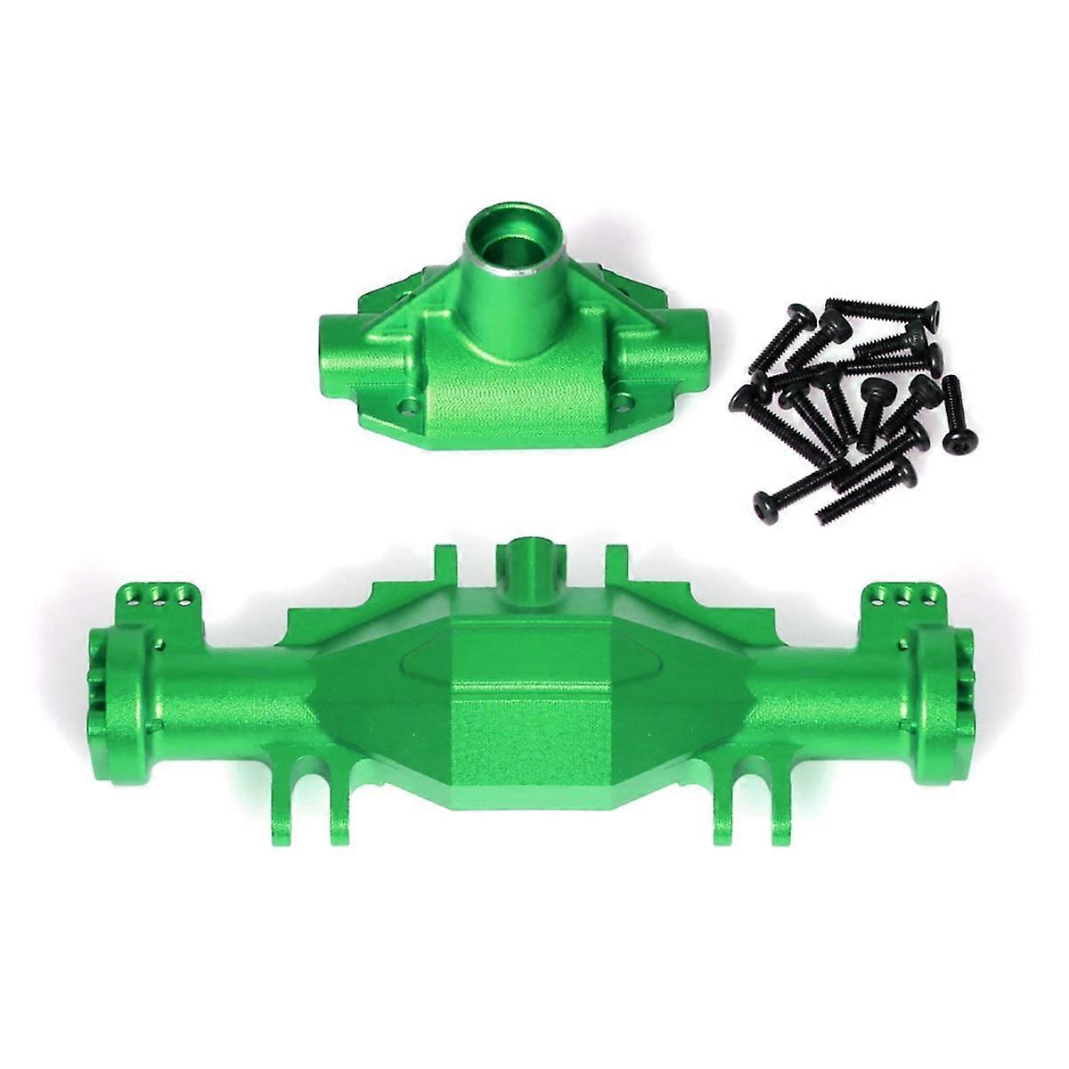 RC Car Upgrade Quick Release Front Rear Axle Bridge Shell Kit for 1/18 Mini Brushed Green