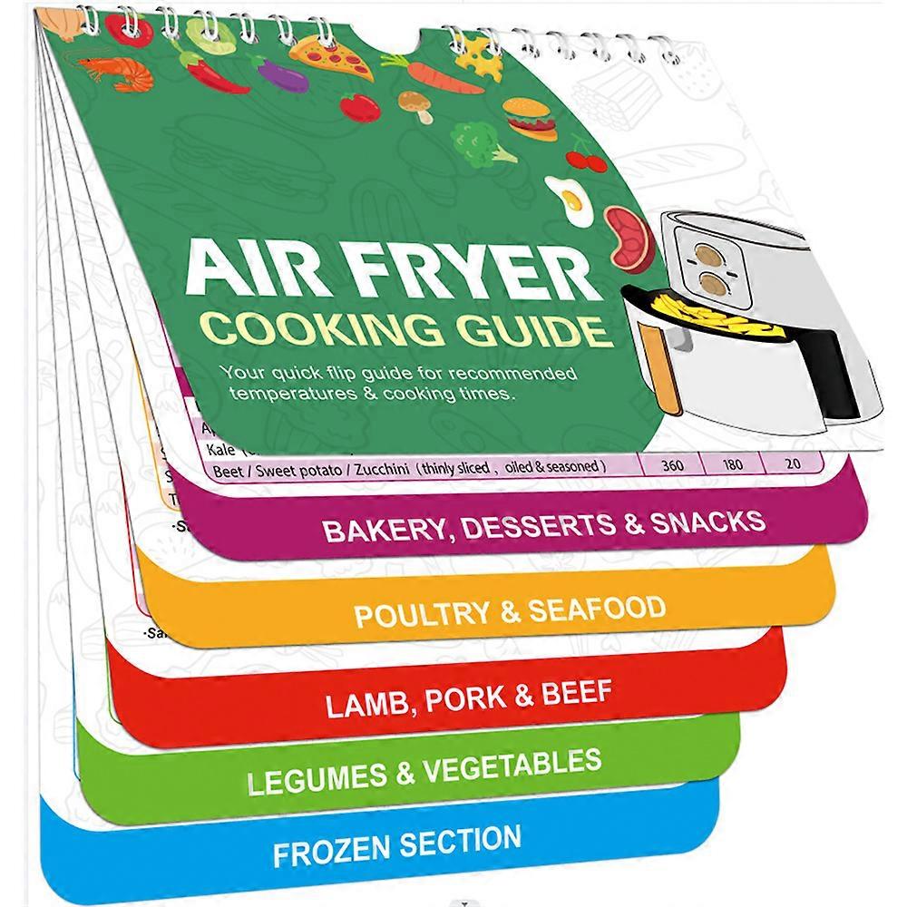Guide de cuisson de la friteuse à air / Aide-mémoire Tableau des temps de cuisson de la friteuse à air Four UK