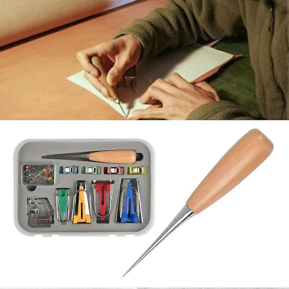 Bias Tape Maker Kit Set Sewing Machine Hemming Device DIY Sewing Tools