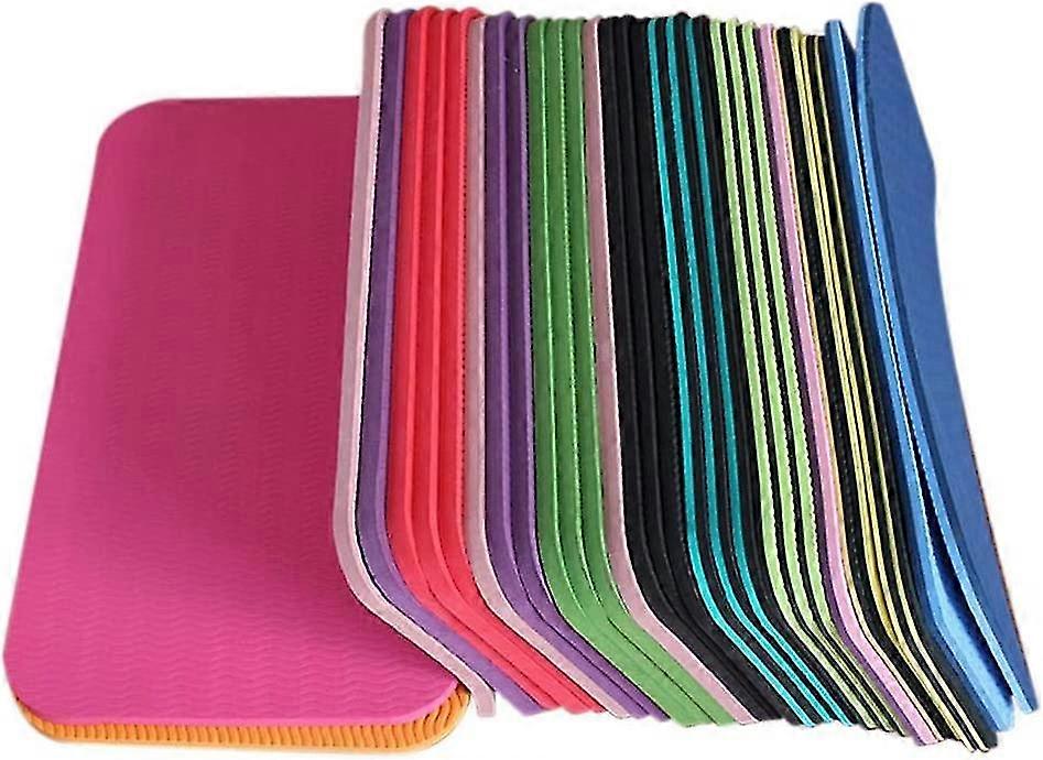 מזרן התעמלות יוגה כרית ברך ומרפק 6 מ"מ מיני כרית מזרן נקודות לחץ לכושר פילאטיס כושר מתיחות חדר כושר חדר כושר