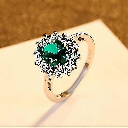 Sapphire Emerald Ruby Gemstone Ring