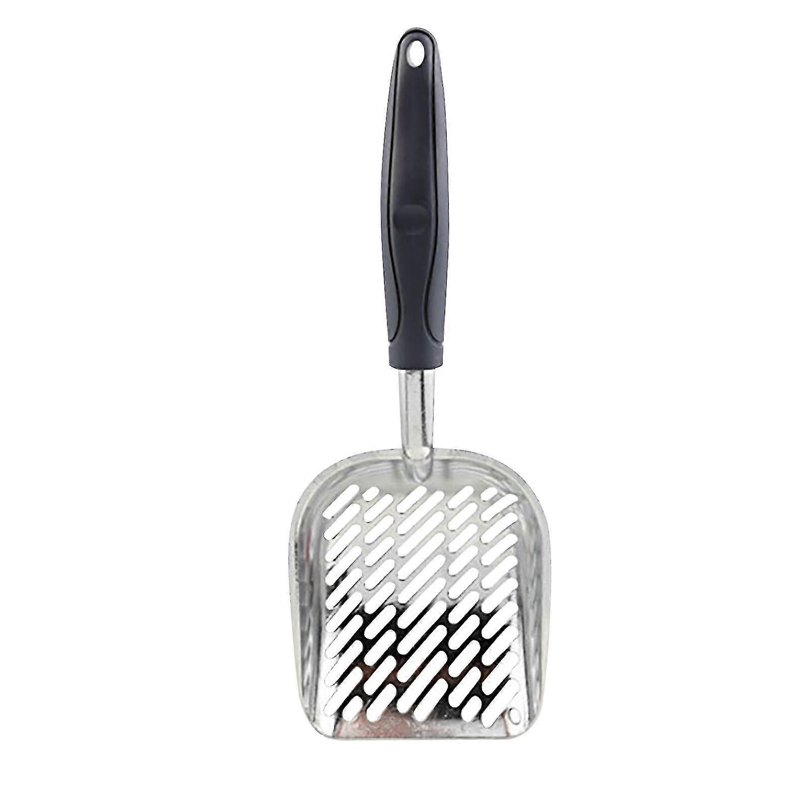 Kattskräp skopa, solid metall husdjursskräp hållbar husdjursuthyllare