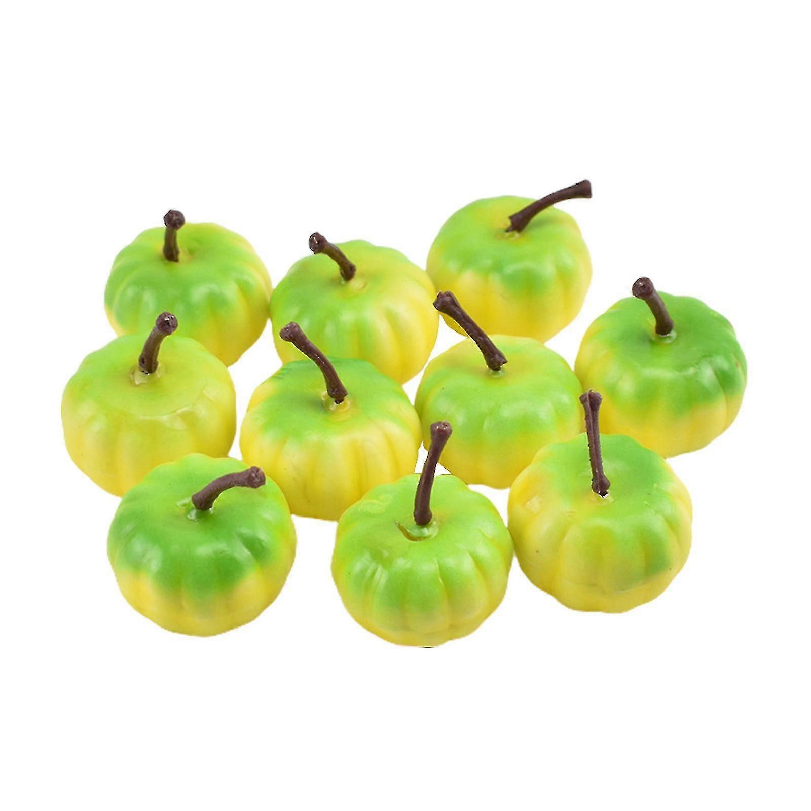 DIY Halloween Herbst Ornament Mehrere Funktionen Party 10pcs / set Ungiftige Simulation Kürbisse Dekoration