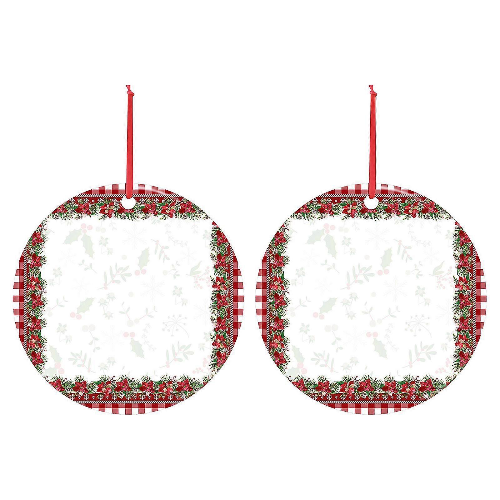 クリスマスの装飾のための装飾をぶら下げる形の装飾をパーソナライズ