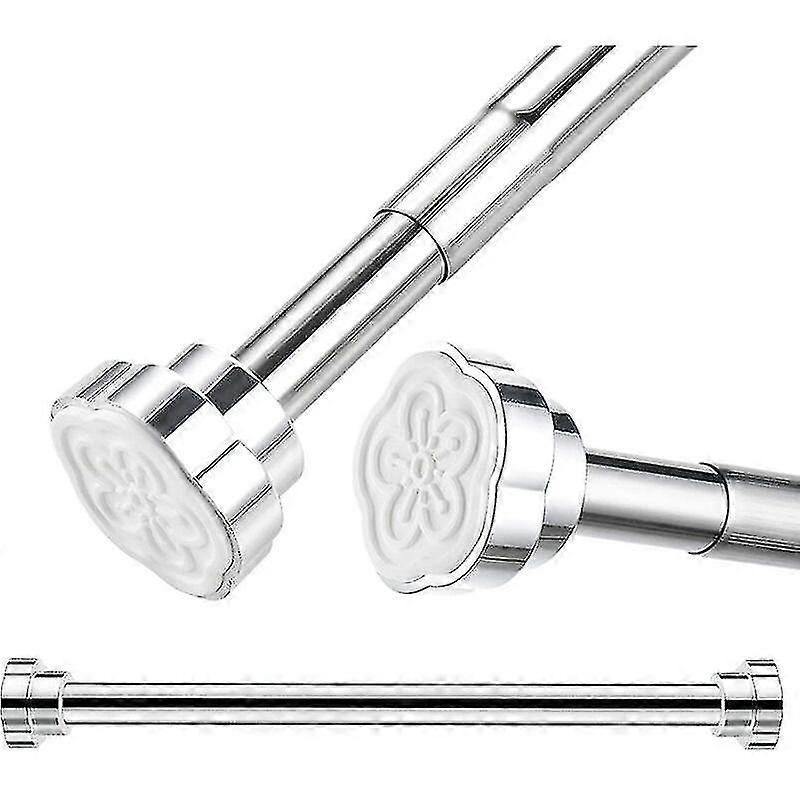 قضيب قابل للتمديد ، قضيب تلسكوبي من الفولاذ المقاوم للصدأ ، قضيب ستارة ، قضيب دش ، 40-55 سم