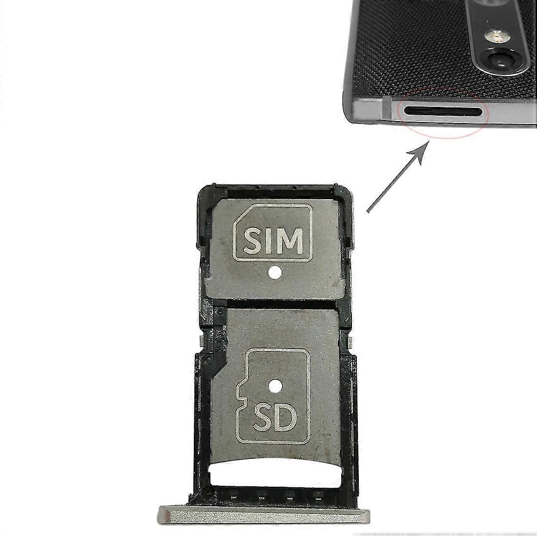 Sim Card Tray+micro Sd Card Tray For Motorola Droid Turbo 2