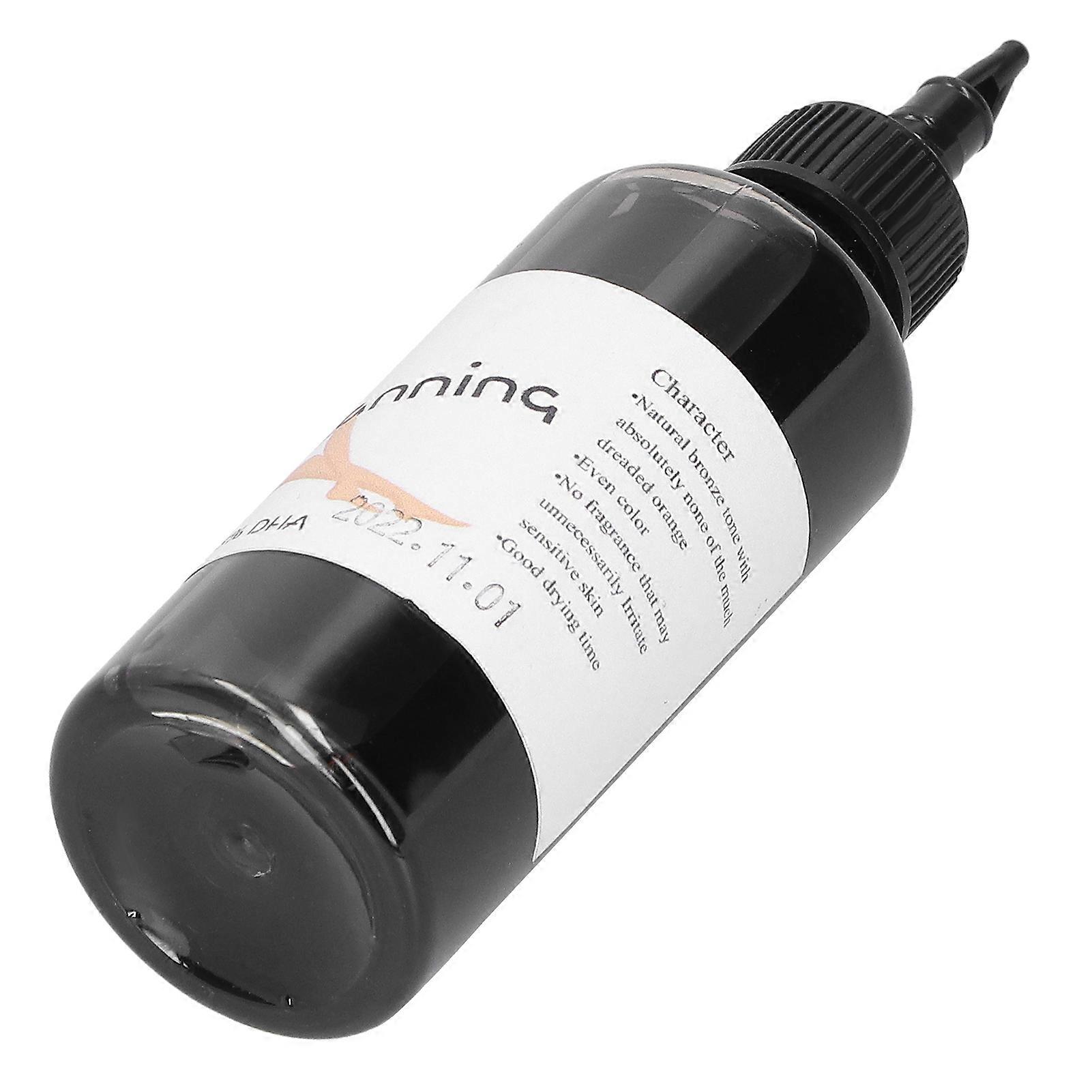 Sunless Self Tanning Pigment Portable Face Body Skin Tanning Liquid 100ml (16% 2h)