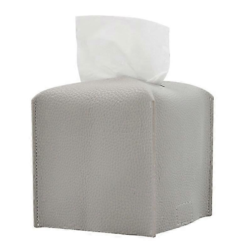 PU Leather Tissue Box Holder