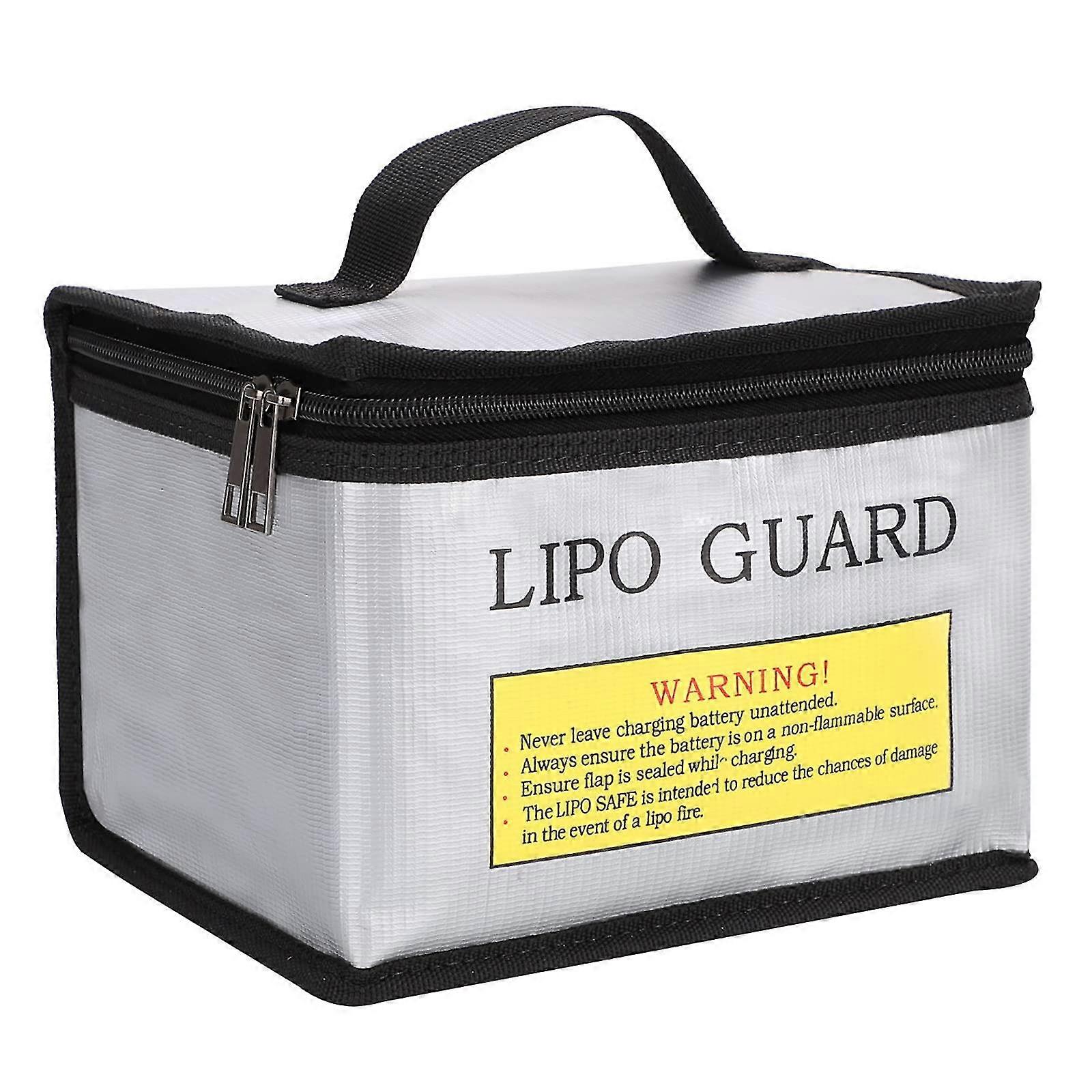 Safe Bag Flame Retardant Explosion-proof Lipo with Large Space For Lipo Battery Storage And Charging (215x145x165mm)