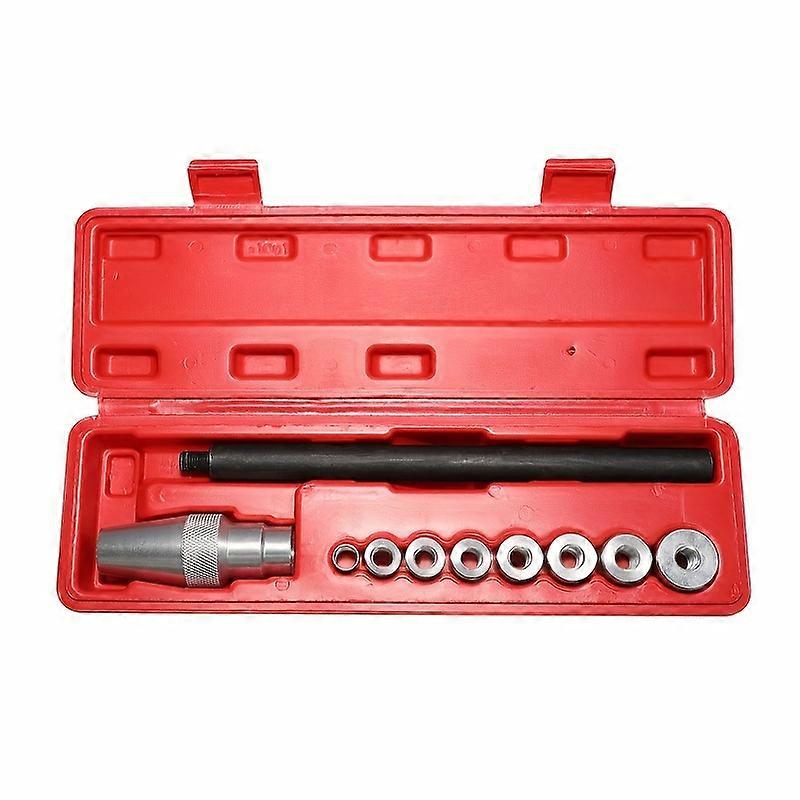 10pcs Universal Clutch Aligning Tools Kit, Clutch Aligner Hole Corrector Tools With 8 Collects Ranging 11~25mm Automotive Tools