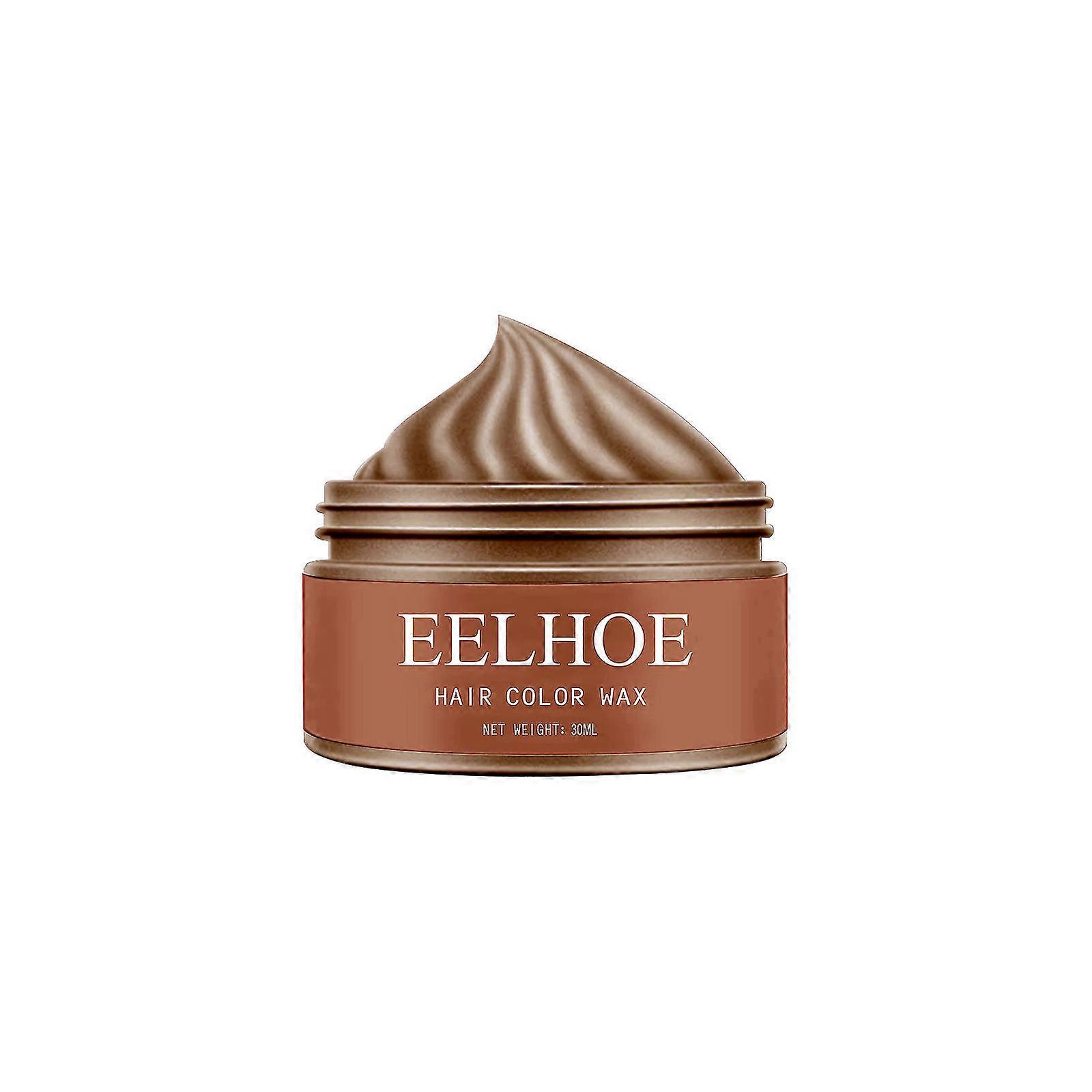 Midlertidig hårfarvevoks - Unisex DIY Farve Hårfarvecreme - Vaskbar planteformel