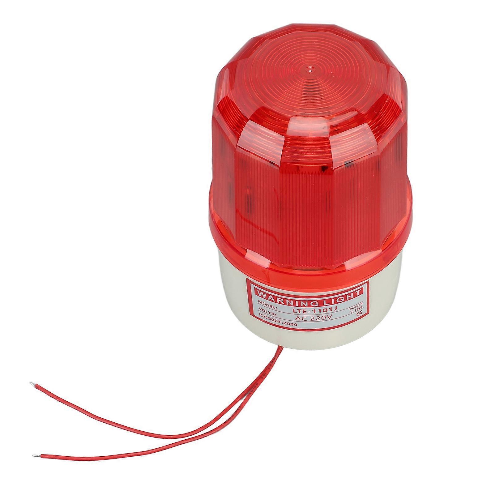 10W LED Emergency Alarm Light 360 Degree Rotating Flashing Light for Sliding and Telescopic Doors 220V